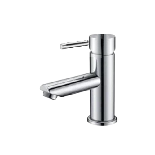 Single Lever Single Hole Faucet - Color: Silver