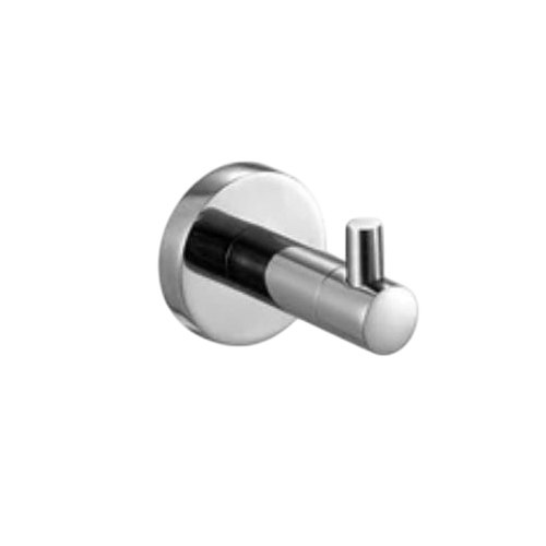 Chrome Shower Rod Hook - Color: Silver
