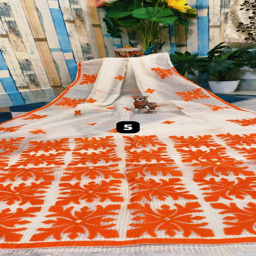 Reshom Kota Applick Sarees