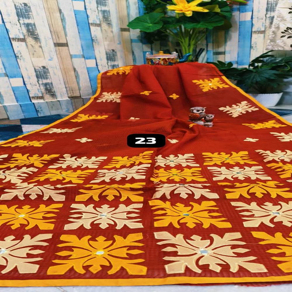 Reshom Kota Applick Sarees