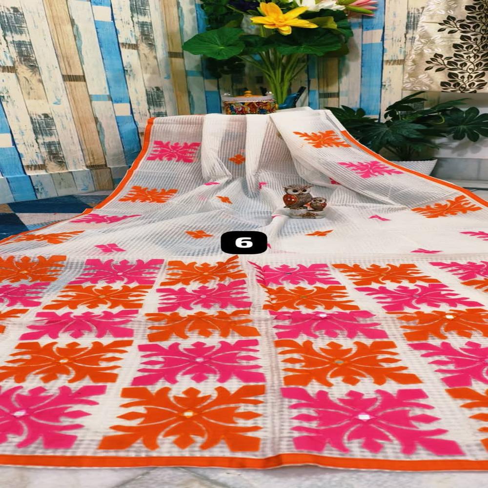 Reshom Kota Applick Sarees