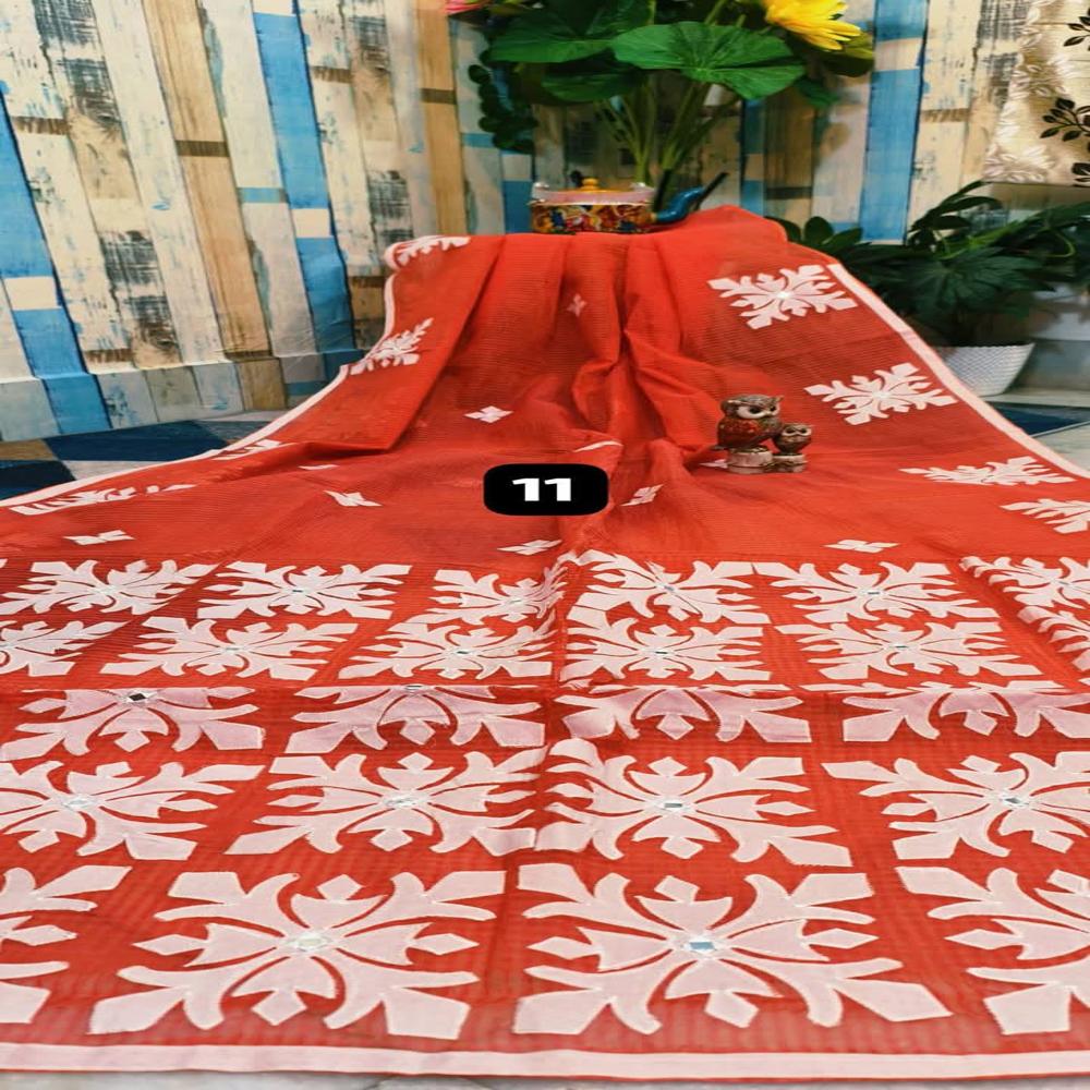 Reshom Kota Applick Sarees