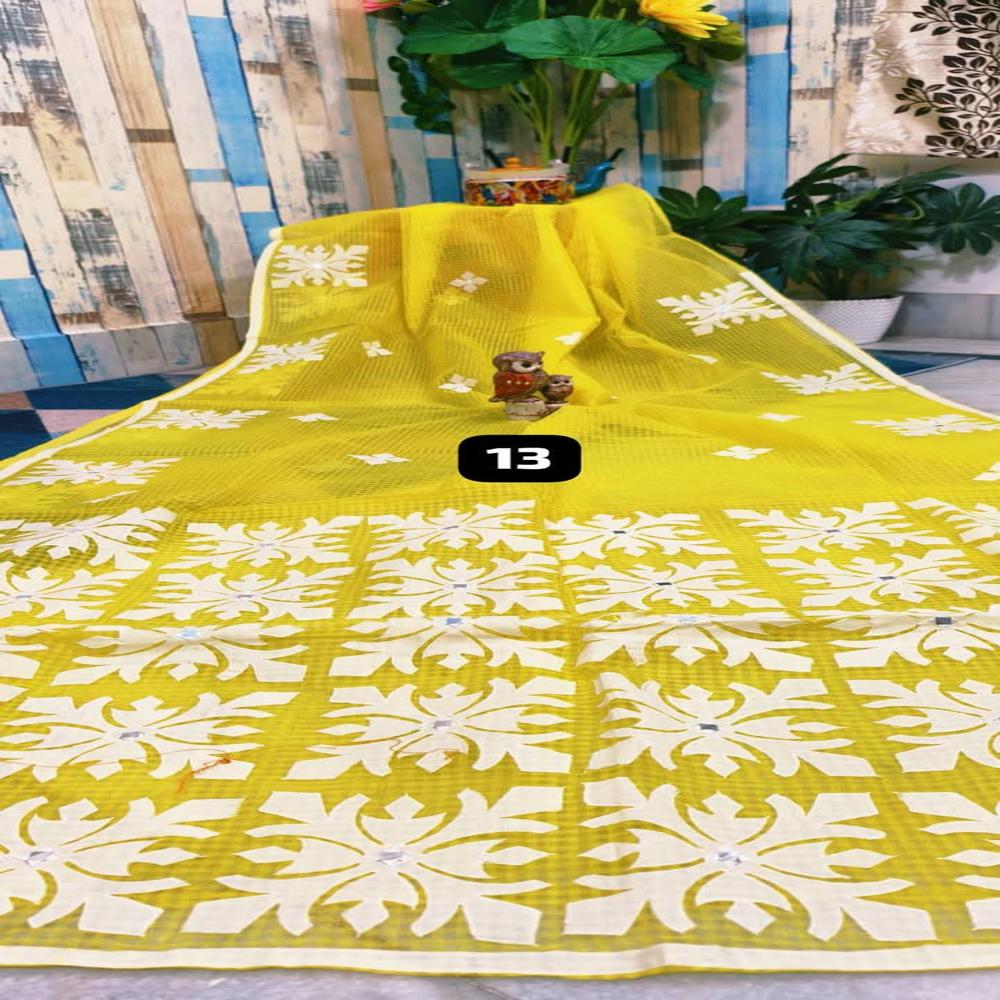 Reshom Kota Applick Sarees