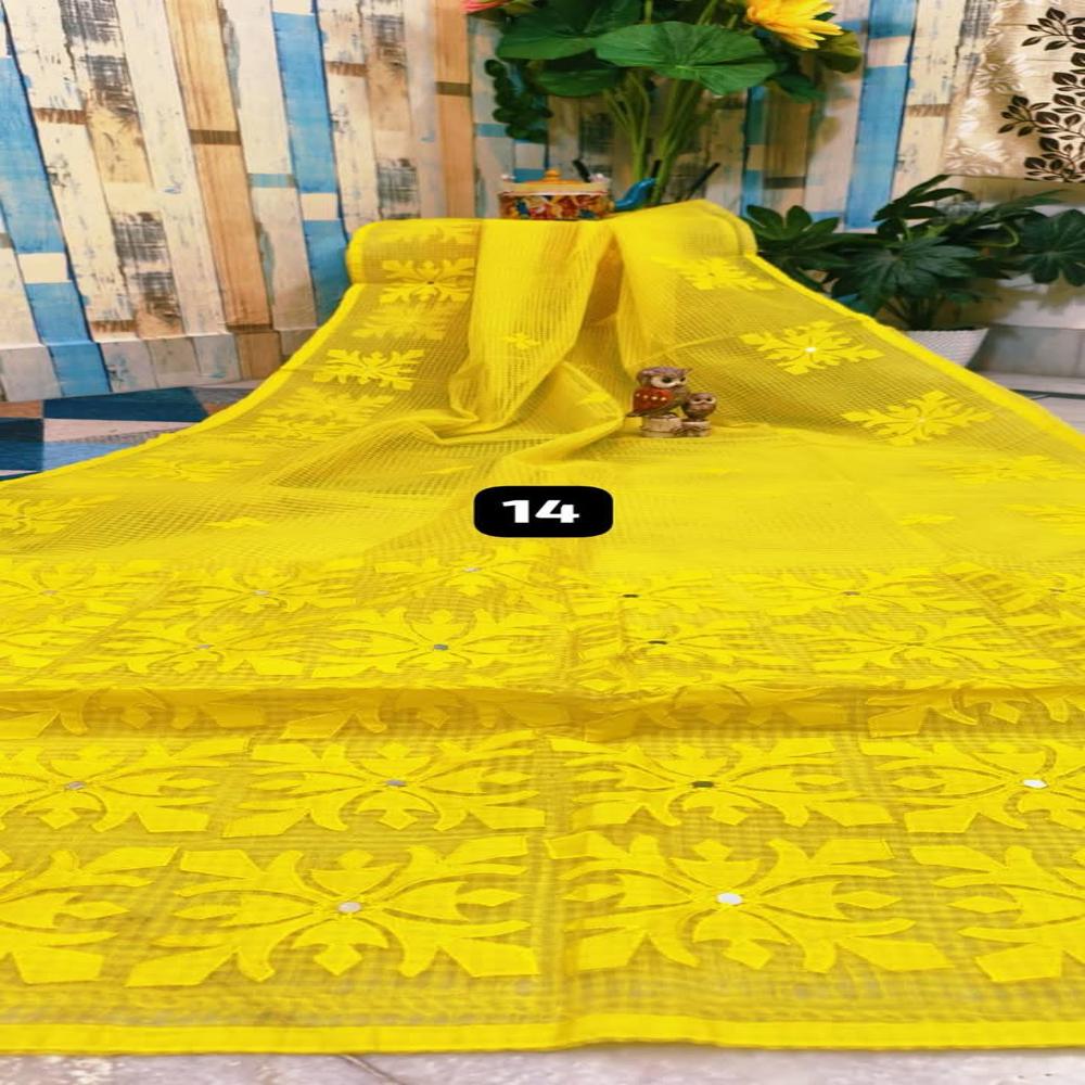 Reshom Kota Applick Sarees