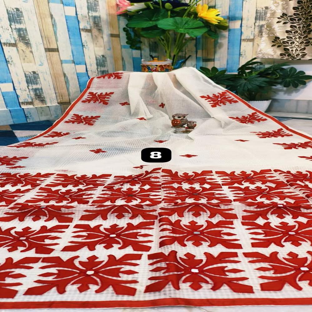 Reshom Kota Applick Sarees