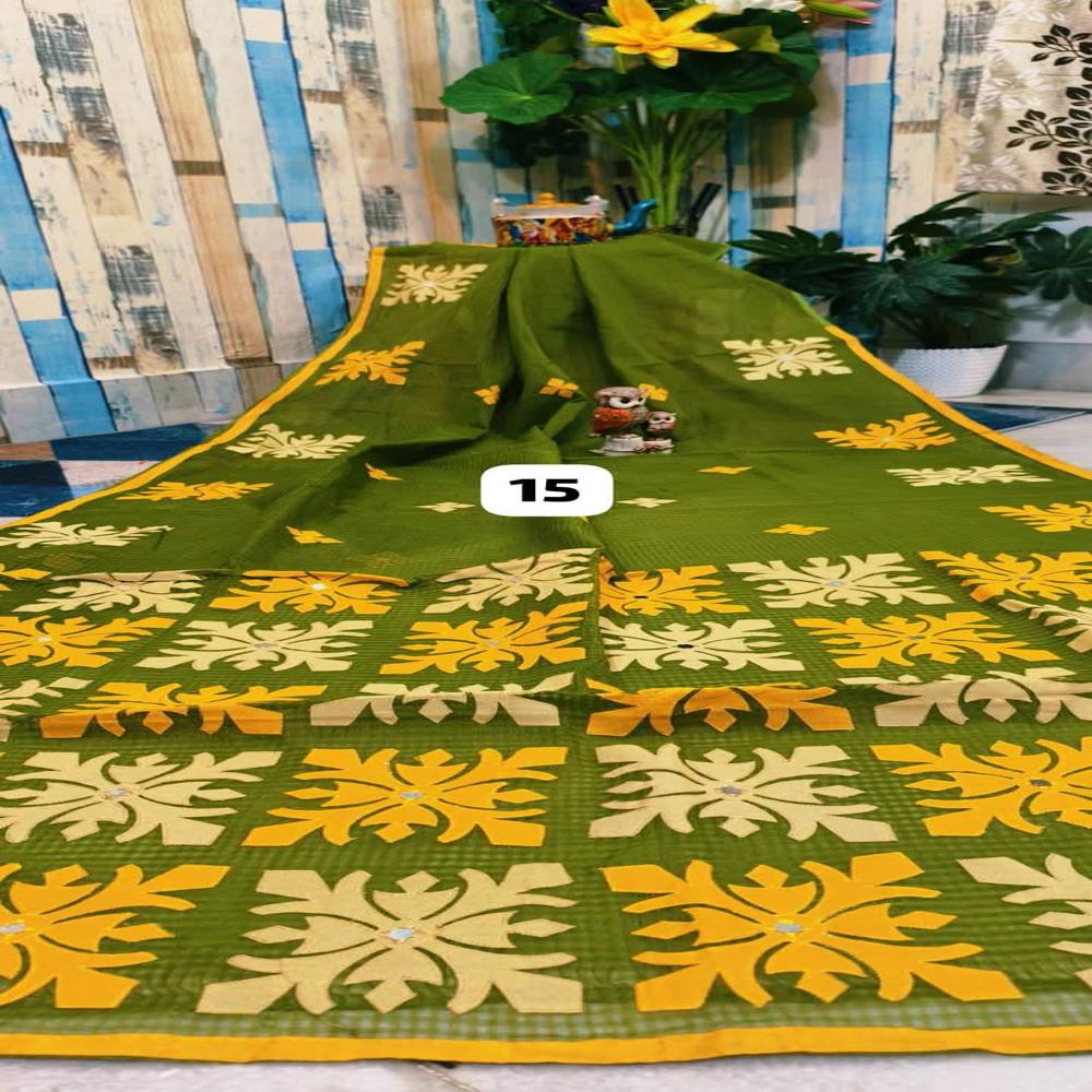 Reshom Kota Applick Sarees