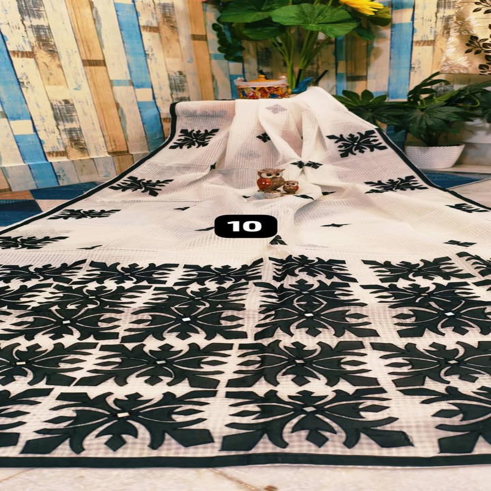 Reshom Kota Applick Sarees