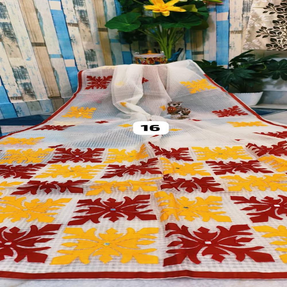 Reshom Kota Applick Sarees