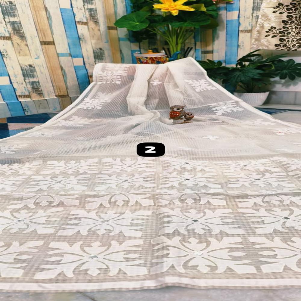 Reshom Kota Applick Sarees