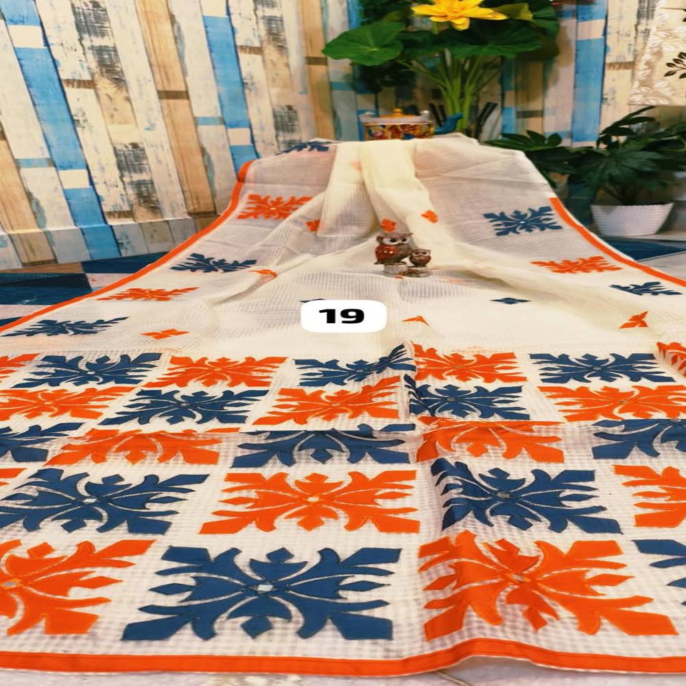 Reshom Kota Applick Sarees