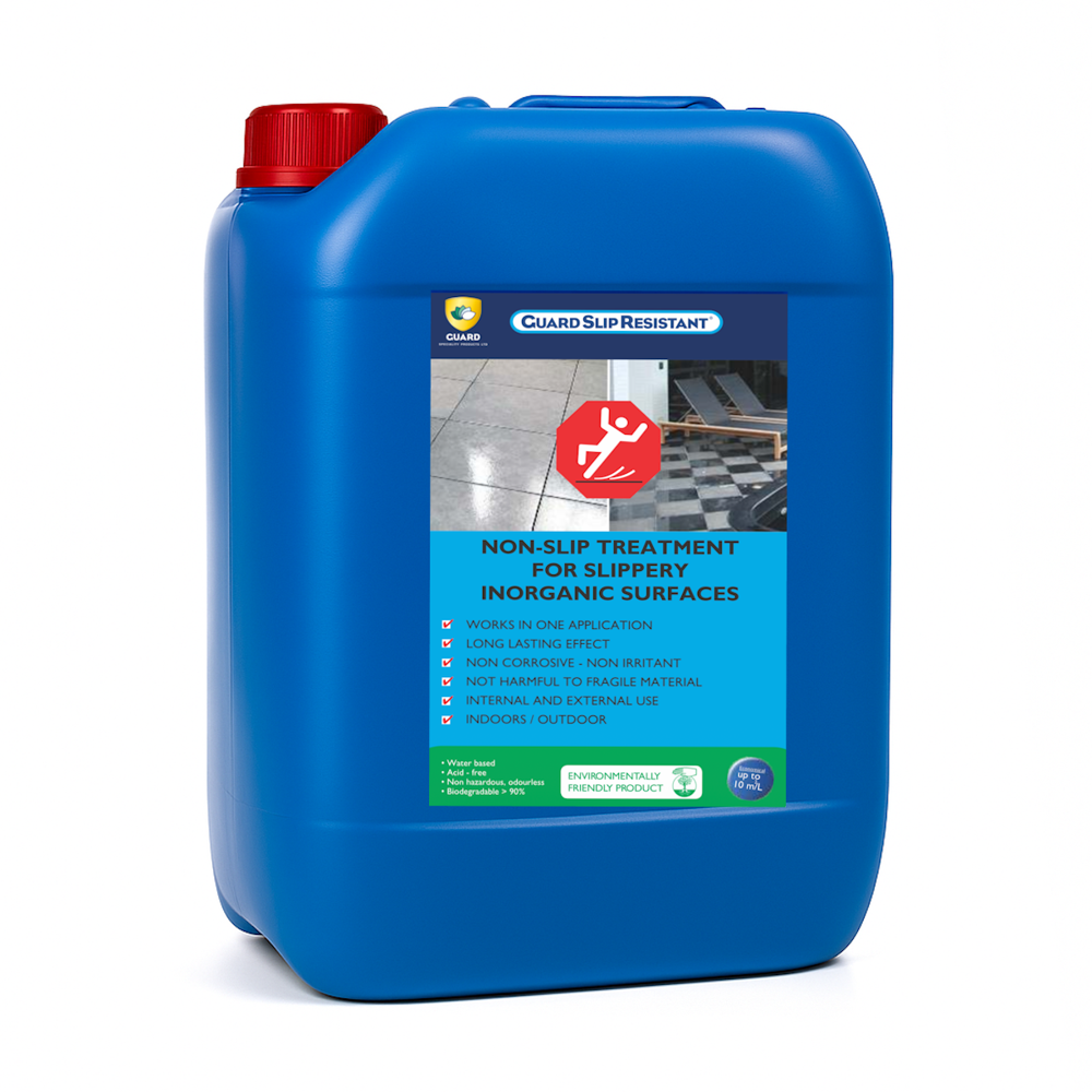 Guard Slip Resistant Anti Slip Treatment for Tiles, Stone, Marble & Granite - Non Slip Coating