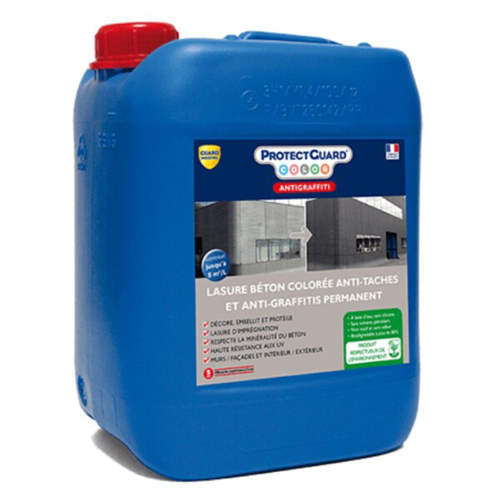 Lasure Beton Coloree Anti Taches Et Anti Graffitis Permanent - Grade: Industrial Grade