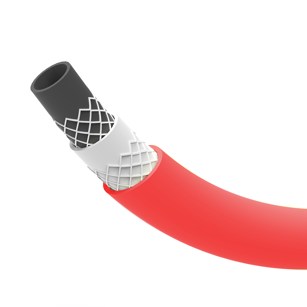 Gas Welding Hose (5 Ply) - Color: Red & Blue