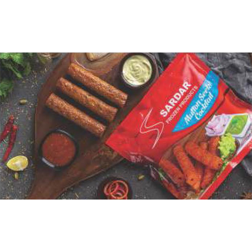 Mutton Seekh Cocktail - Packaging: Vacuum Pack