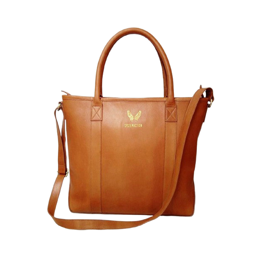Women Brown Shoulder Bag - Color: Tan