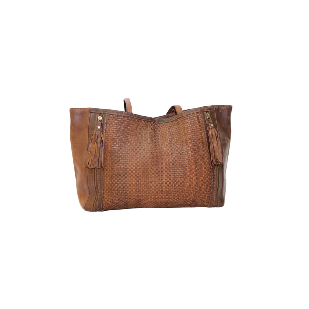 Women Brown Hand Bag - Design: Plain