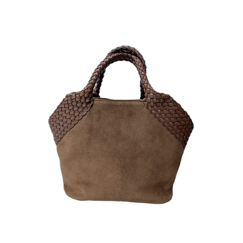 Woven Purse For Women - Color: Brown