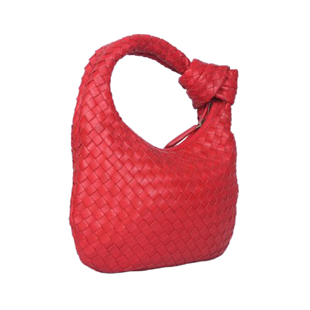 Women Stylish Clutch Bag - Color: Red