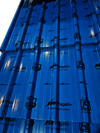 Jsw Roofing Sheets - Color: Blue