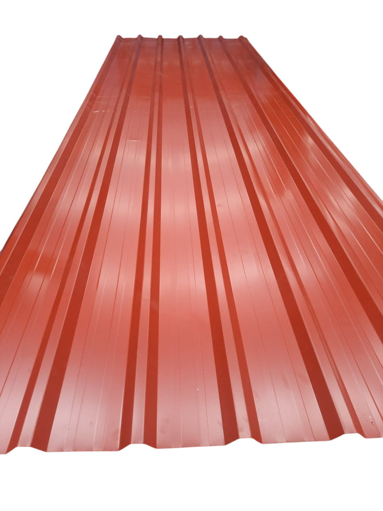 Colour Coated Roofing Sheets - Color: Green