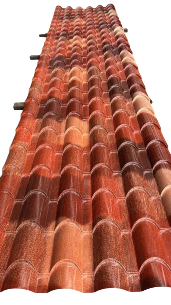 Bamboo Tiles - Color: Brown / Maroon