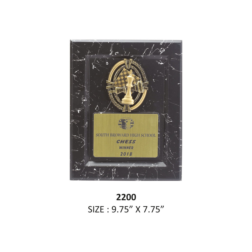 Wooden Memento For Chess - Finishing: Matte