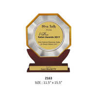 Customised Wooden Trophy - Color: Various Colors