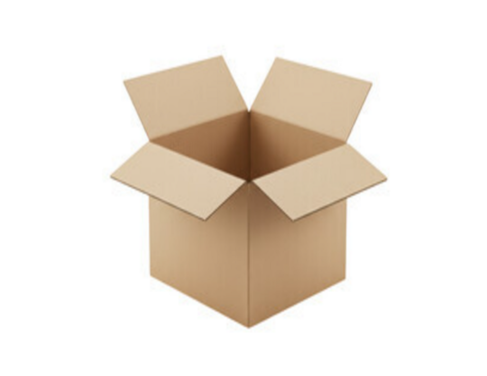 Corrugated Box - Color: Brown