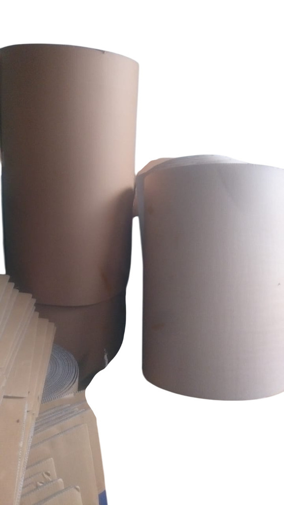 Corrugated Cardboard - Color: Brown