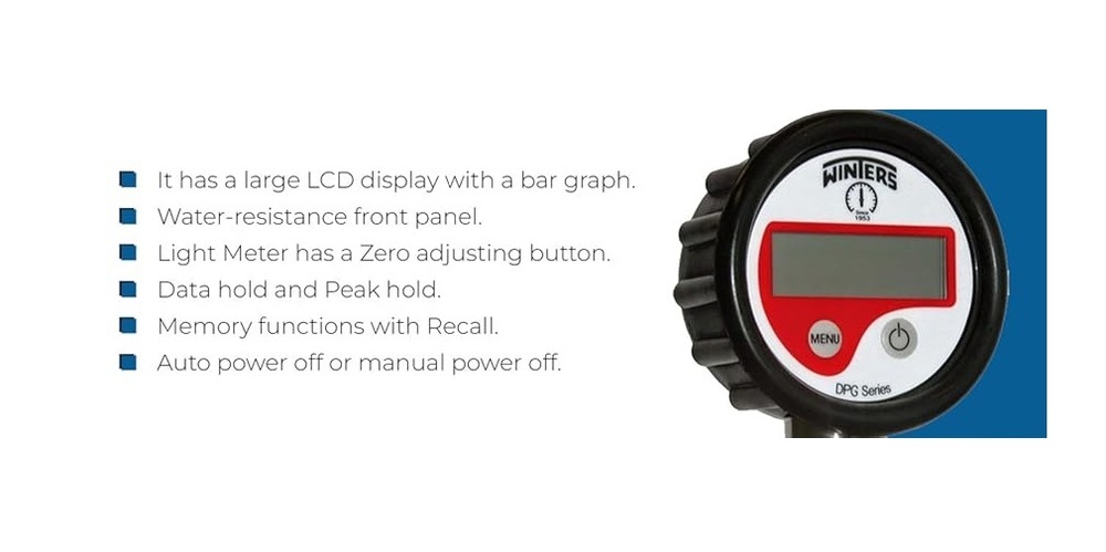 Winters Canada Digital Pressure Gauge MODEL