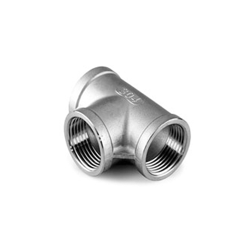Astm B564 Hastelloy C22 Threaded Equal Tee - Coating Type: Powder Coating