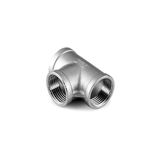 ASTM A182 Duplex Steel S31803 S32205 Threaded Equal Tee