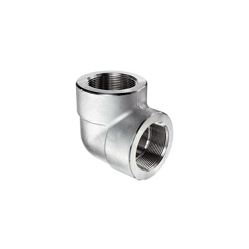 Astm A182 Duplex Steel S32750 S32760 Threaded 90 Deg Elbow - Coating Type: Powder Coating