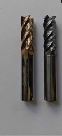 Carbide Drill End Mill - Color: Silver