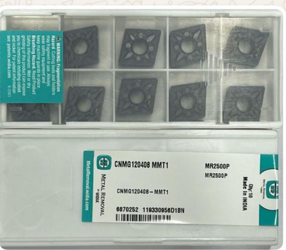 Cnmg 120408 /04 Cnc Insert - Color: Black