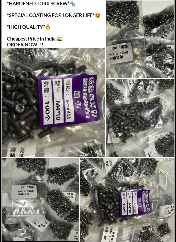Vmc Machine Screws - Color: Black