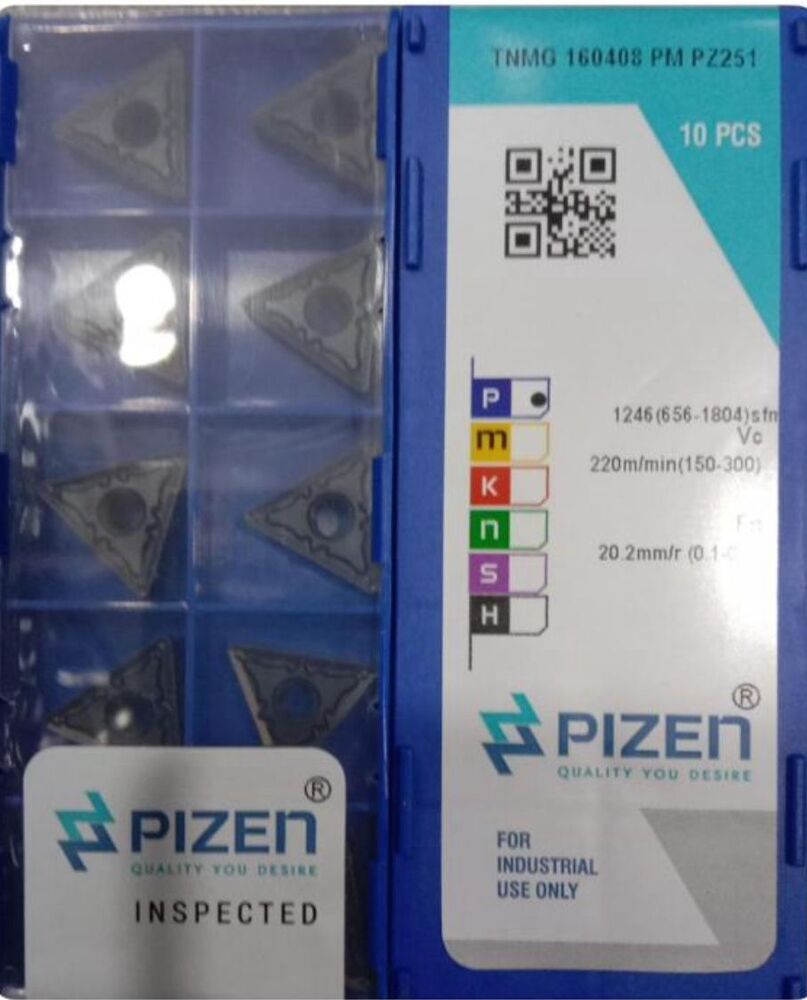 Tnmg 160408 04 Cnc Inserts - Color: Black