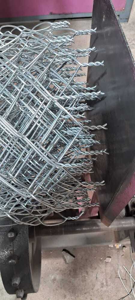 Galvanized Iron Chainlink Mesh - Application: Industrial Sites