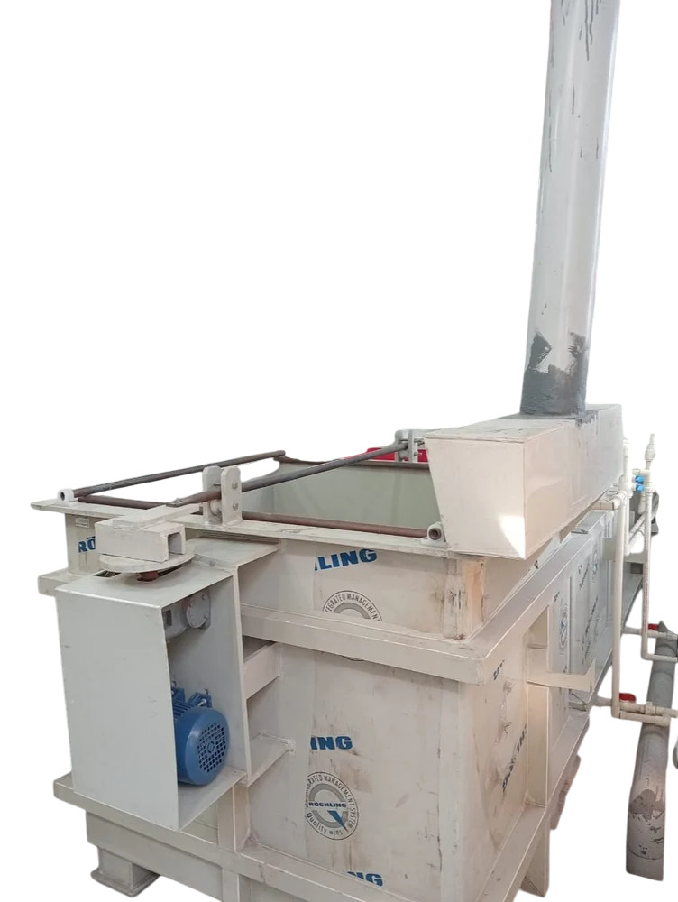 Zinc Electroplating Plant - Color: White