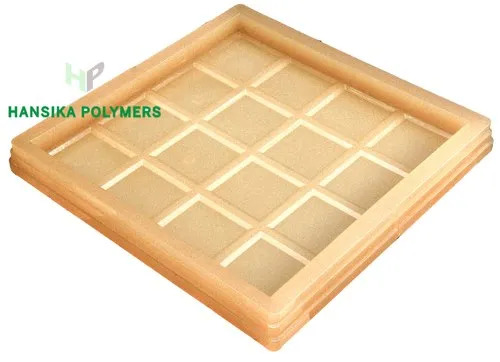 16 Big Square 300X300 Tile Mould - Application: Industrial