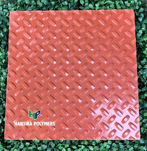 Hp 211 Sunk Design Tile Rubber Tile Mould - Application: Industrial