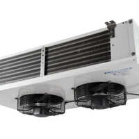 Low Profile Cabinet Cooler - Color: White