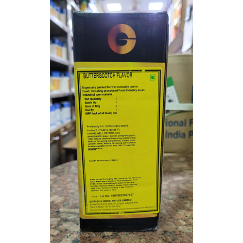 Givaudan Butterscotch Flavour - Application: Food Industries