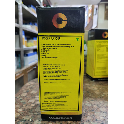 Givaudan Mocha Flavour - Application: Food Industries