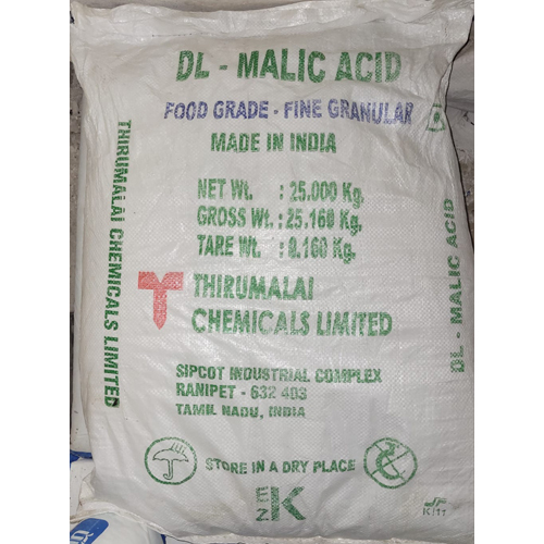 Malic Acid Food Grade - Color: White