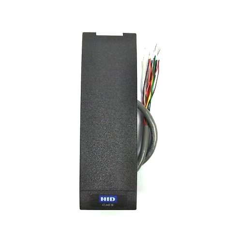 R15 HID Access Card Reader, RS232, Black
