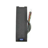 R15 Hid Access Card Reader, Rs232, Black - Chip Type: No