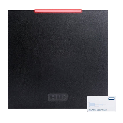 Hid Iclass Se U90 24Vdc Contactless Smart Card Reader - Color: Black