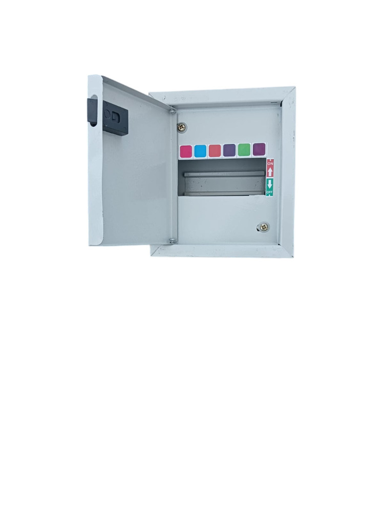 10 Way Mcb Box - Color: Grey
