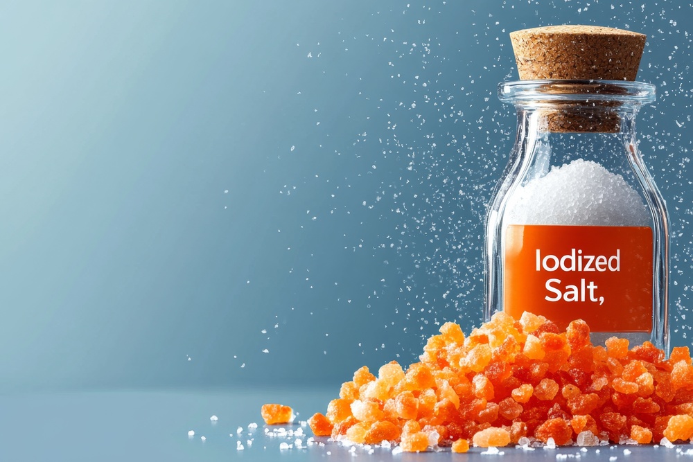 Iodized Salt - Color: White